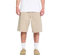 Volcom - Cotton shorts - Chillow Pleat Ew Chino Short 24 Light Khaki for Men - Size M - Beige Beige M
