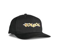 Volcom Demo Snapback Cap - Rinsed Black