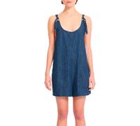 Volcom - Denim playsuit - Lived In Short Romper Deja Blue for Women - Size S Blue S