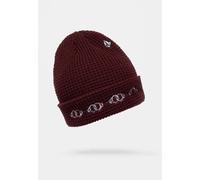 Volcom - FA Daniel Shepard Merlot - Beanie - burgundy - Onesize - 100% Polyacrylic,Knitwear Onesize