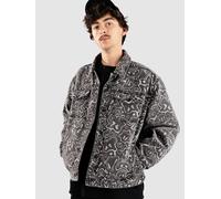 Volcom Fa F Rygalski Denim Jacket black print XS