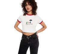 Volcom - FA Mickey Mason Off White - T-Shirt - beige - L - 100% Cotton L