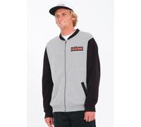 Volcom - Fa Nando Von Arb Heather Grey - Zipper - grey - M - 60% Cotton, 40% Polyester,Sweat M