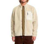 Volcom - Fleeces with zip - Muzzer Fuzzar Zip Stone for Men in Silicone - Size M - Beige Beige M