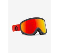 Volcom Footprints Goggles Red with Red Chrome Mirrored Lens