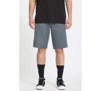 Volcom - Frckn Mdn 21 Dark Slate - Shorts - grey - W36 - 59% Cotton, 39% Polyester, 2% Elastane,Cotton W36