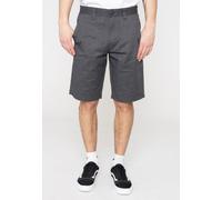 Volcom - Frckn Mdn Strch 21 Charcoal Heather - Shorts - grey - W28 - 59% Cotton, 39% Polyester, 2% Elastane,Cotton W28