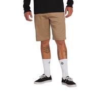 Volcom - Frckn Mdn Strch 21 Khaki - Shorts - beige - W33 - 59% Cotton, 39% Polyester, 2% Elastane W33