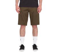 Volcom - Frckn Mdn Strch Sht 21 Dark Earth - Shorts - brown - W30 - 59% Cotton, 39% Polyester, 2% Elastane W30