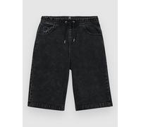 Volcom Freazy Loose Denim Ew Kids Shorts blackity black M