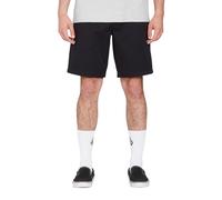 Volcom Frickin Elasticated Waist 19" Shorts - Black