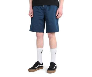 Volcom Frickin Elasticated Waist 19" Shorts - Dust Bowl Indigo