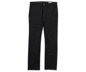 Volcom - Frickin Modern Stretch - Casual trousers size 34 - Length: 32, black