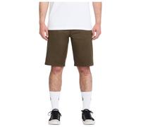 Volcom - Stretch polycotton shorts - Frickin Modern Stretch Short 21 Sage Leaf for Men in Recycled Polyester - Size 34 US - Green Green 34 US
