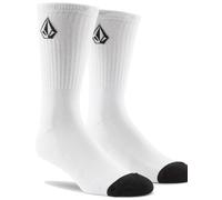 Volcom Full Stone 3Pk Crew Socks in White
