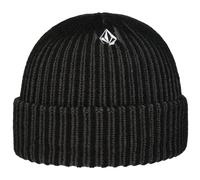 Volcom Full Stone Cuff Beanie Knitted Hat Envelope Hat Winter Hat Women Men Children with Envelope Autumn Winter Autumn Winter, black, One Size