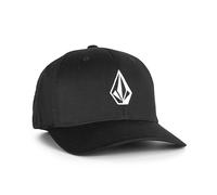 Volcom Men's Full Stone Flexfit Hat Cap, Black, S