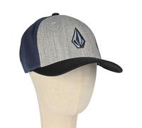 Volcom Full Stone Heather Flexfit Cap - Storm Blue