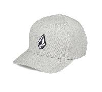 Volcom - Cap - Full Stone Heather Flexfit - Grey Vintage