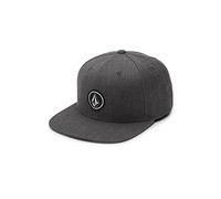 VOLCOM Full Stone HTHR Flexfit® HAT Branded Cap Charcoal Heather