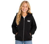 Volcom Girls Fleece Zip-Up Graphic Hoodie with Kangaroo Pockets Lightweight | Cozy Soft Comfort, Ribbed Cuffs & Hem for a Secure Fit, Easy Layering Piece for School or Weekend Play