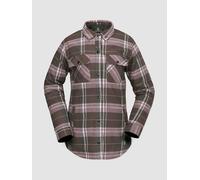 Volcom Ins Riding Flannel Jacket dusty lavender L