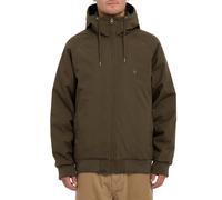 Volcom Jacket Hernan 10K - Shell 65% Polyester/35% Cotton; Lining 100% Polyester - Wren S