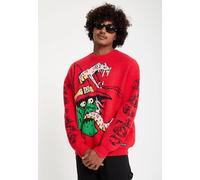 Volcom - JJ Villard Lifeguard Red - Pullover - red - M - 52% Viscose, 22% Nylon, 26% PBT M