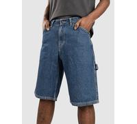 Volcom Labored Denim Utility Shorts indigo ridge wash 36