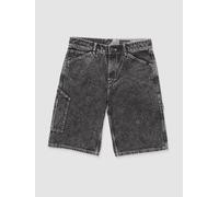 Volcom Labored Denim Utility Shorts light acid black 32