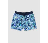 Volcom Lido Print Trunk 16 Boardshorts navy XS