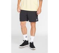 Volcom - Lido Solid Trunk 16 Black - Shorts - black - XL - 100% Polyester XL