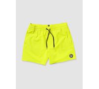 Volcom Lido Solid Trunk 16 Boardshorts tennis ball XS
