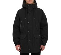 Volcom - Lined sherpa jacket - Starget 5K Parka Black for Men - Size L Black