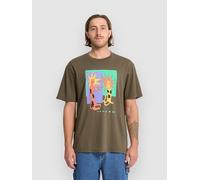 Volcom Longo Cats Basic Short Sleeve T-shirt Green S Men