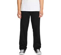 Volcom - Men's Chinos - Frickin Modern Stret Black for Men in Recycled Polyester - Size 32 Black 32
