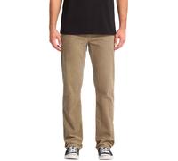 Volcom - Men's corduroy Pants - Solver 5 Pocket Cord Brindle for Men - Size 32 US - Black Black