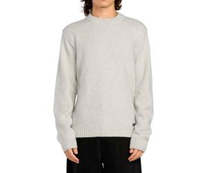 Volcom - Men's round neck Jumper - Edmonder II Sweater Dirty White for Men in Recycled Polyester - Size L - Beige Beige L