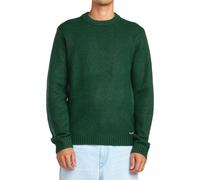 Volcom - Men's round neck Jumper - Edmonder II Sweater Scarab for Men in Recycled Polyester - Size M - Green Green M