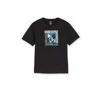VOLCOM - Mens Angle Iron T-Shirt - Black - Casual Short Sleeve Tee