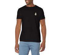 Volcom Men's Blaquedout Short Sleeve Tee T-Shirt, Black, S