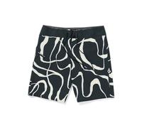 Volcom Men's Blind Lines Mod Tech Boardshorts, Black, 36