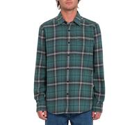 Caden Plaid Shirt in Sea Green