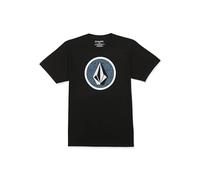 Volcom Men's Crisp Stone Short Sleeve Tee, Black 424, XL
