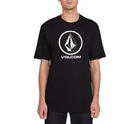 Volcom Men's Crisp Stone Short Sleeve Tee T-Shirt, Black, S