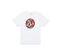 Volcom Men's Crisp Stone Short Sleeve Tee, White 424, Large