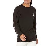 Volcom Men's Deadly Stones Long Sleeve T-Shirt, Black-New, XL