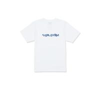 Volcom Men's Euro Logo Short Sleeve Tee, White Newro, XX-Large, White Newro, XXL