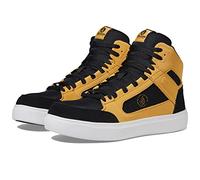 Volcom Men's Evolve Construction Shoe, Black/Yellow, 11 Wide