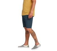 Volcom Men's Frickin Drifter 20" Chino Walk Short, Indigo-New, 36